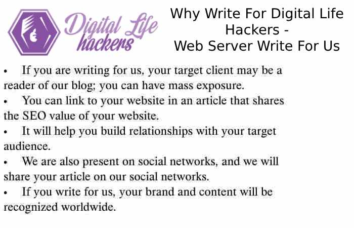 Web Server Write For Us