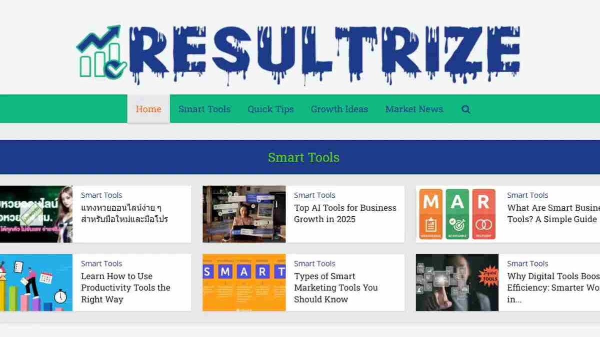 Unlocking Success with Resultrize com