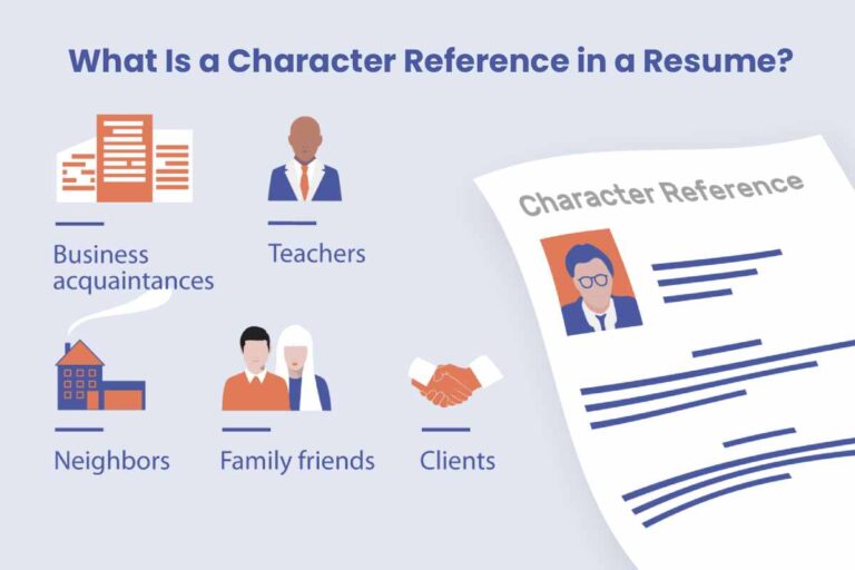 What Is a Character Reference in a Resume